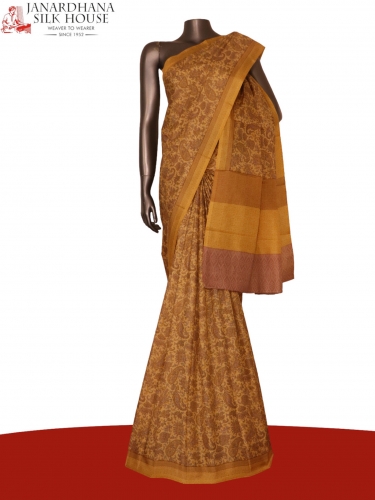 Floral Exclusive Printed Silk Saree